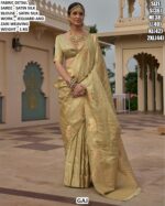 Classic Satin Silk Saree With Woven Border