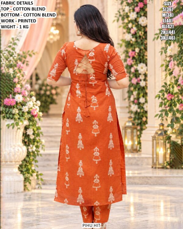 Comfortable Daily Wear Kurti And Pant Set