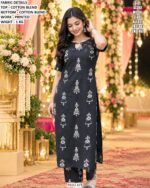 Comfortable Daily Wear Kurti And Pant Set