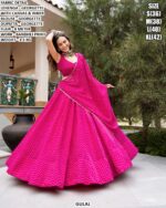 Bandhej Print Georgette Lehenga Choli