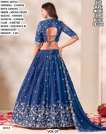 Designer Satin Saree With Elegant Beads Detailing