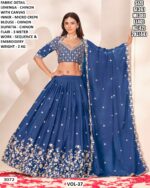 Designer Satin Saree With Elegant Beads Detailing