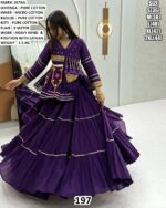 Handwork Cotton Lehenga Choli With Latkan Detail