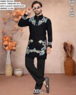 Stylish Embroidery Work Kurta For Festive Wear