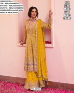 Designer Georgette Suit With Hand Work And Dupatta