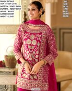 Premium Embroidered Kurti Pant Dupatta Set