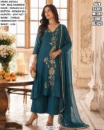 Charming Traditional Kurti Pant Dupatta Suit Set