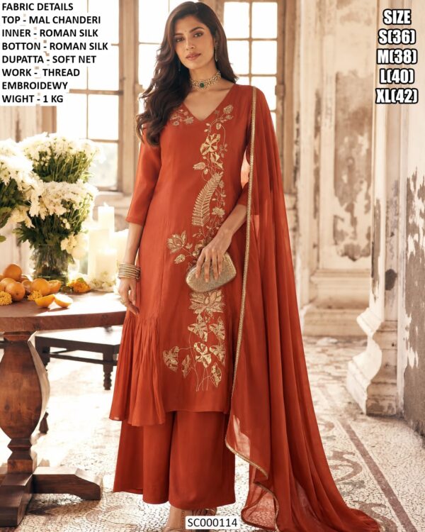 Charming Traditional Kurti Pant Dupatta Suit Set