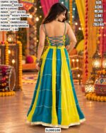 Designer Rayon Mirror Work Lehenga Choli For Navratri