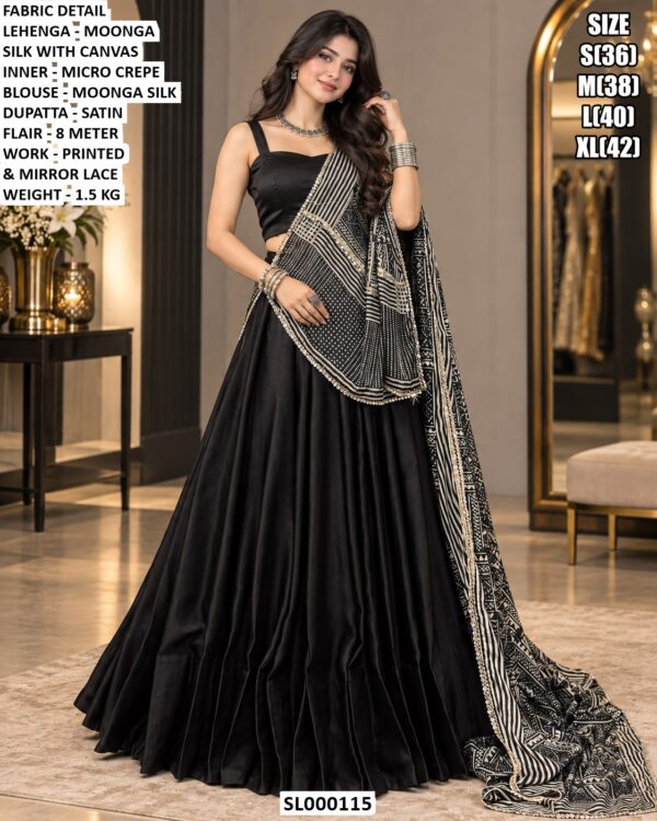 Graceful Printed Lehenga Choli Set With Dupatta