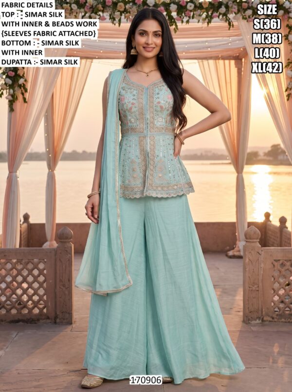 Wedding Ready Palazzo Suit For Women