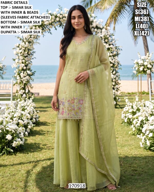 Wedding Ready Palazzo Suit For Women