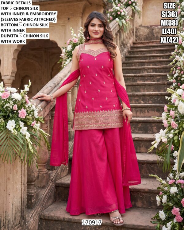 Wedding Ready Palazzo Suit For Women