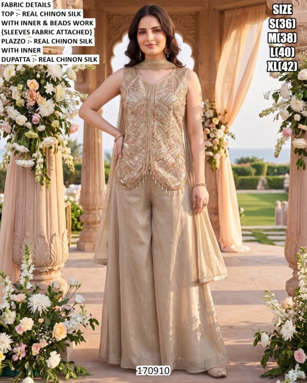 Elegant Saree And Palazzo Set Collection