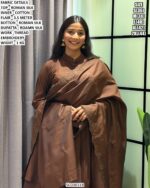 Roman Silk Thread Embroidered Anarkali Suit