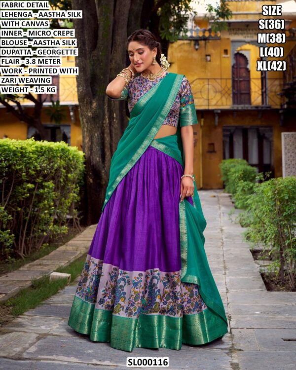 Stylish Festive And Wedding Wear Lehenga Choli Set
