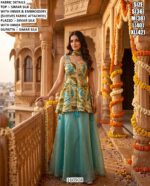 Elegant Festive Palazzo Set With Dupatta