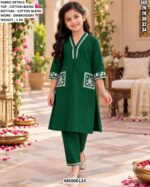 Premium Embroidered Ethnic Set For Girls