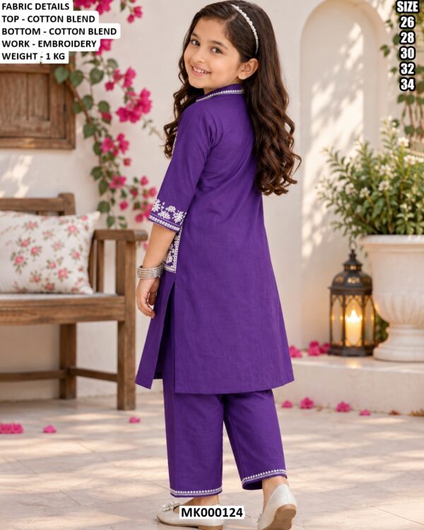 Premium Embroidered Ethnic Set For Girls