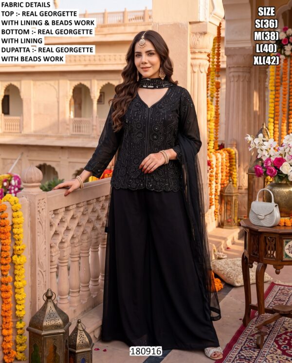 Trendy Festive Wear Designer Palazzo Dress