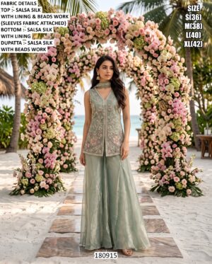 Trendy Festive Wear Designer Palazzo Dress