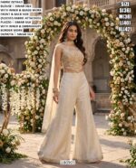 Premium Beads Work Palazzo Outfit For Women