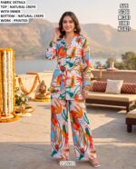 Stylish Printed Co Ord Set For Women
