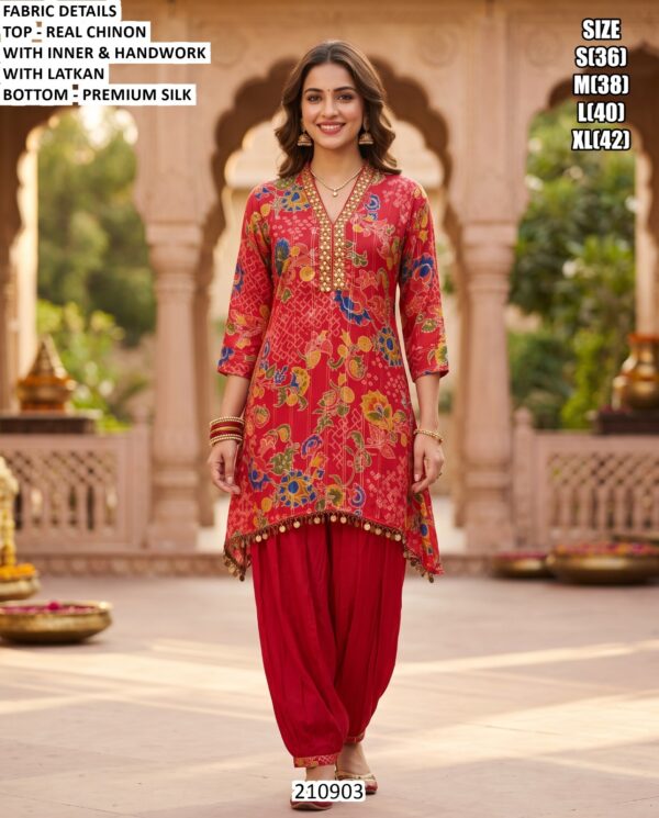 Stylish Printed Co Ord Set For Women