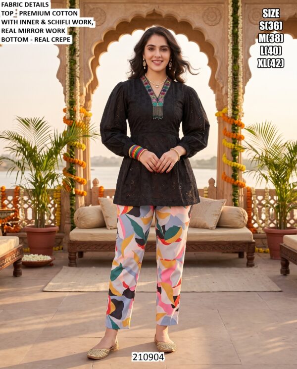 Stylish Printed Co Ord Set For Women