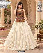 Beautiful Flared Lehenga With Kutchi Work