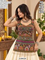Beautiful Flared Lehenga With Kutchi Work
