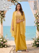 Modern Palazzo Outfit With Designer Work