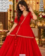 Festive Lehenga With Designer Peplum Blouse