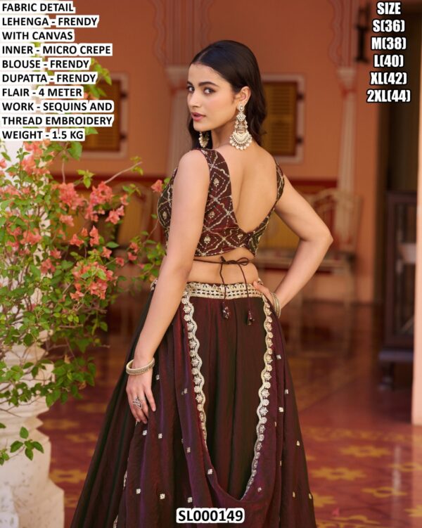 Festive Four Meter Flair Lehenga Choli Set