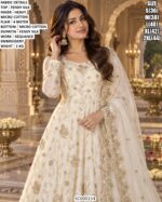 Designer Sequin Embroidered Anarkali Suit