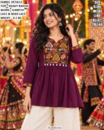 Women’s Heavy Rayon Tunic For Navratri