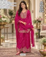 Festive Chinon Ethnic Wear Set For Women
