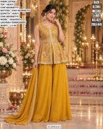 Stylish Embroidered Palazzo Set With Dupatta