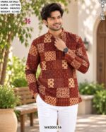 Modern Cotton Ethnic Kurta For Men