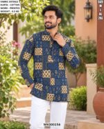 Modern Cotton Ethnic Kurta For Men