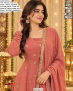 Designer French Crepe Silk Kurta Pant Set