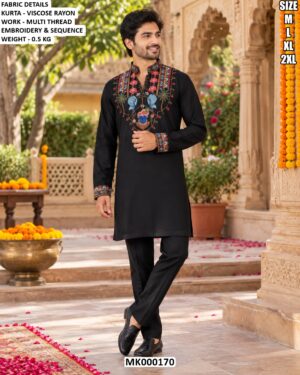 Designer Men’s Ethnic Kurta For Special Functions