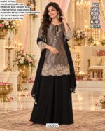 Beaded Dupatta Designer Palazzo Ensemble