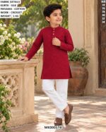 Classic Boys Ethnic Kurta With Cotton Pajama