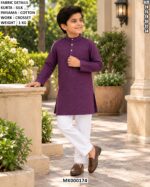 Classic Boys Ethnic Kurta With Cotton Pajama