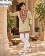 Designer Navratri Kurta With Multi Thread Embroidery