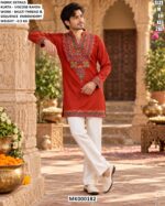 Designer Navratri Kurta With Multi Thread Embroidery