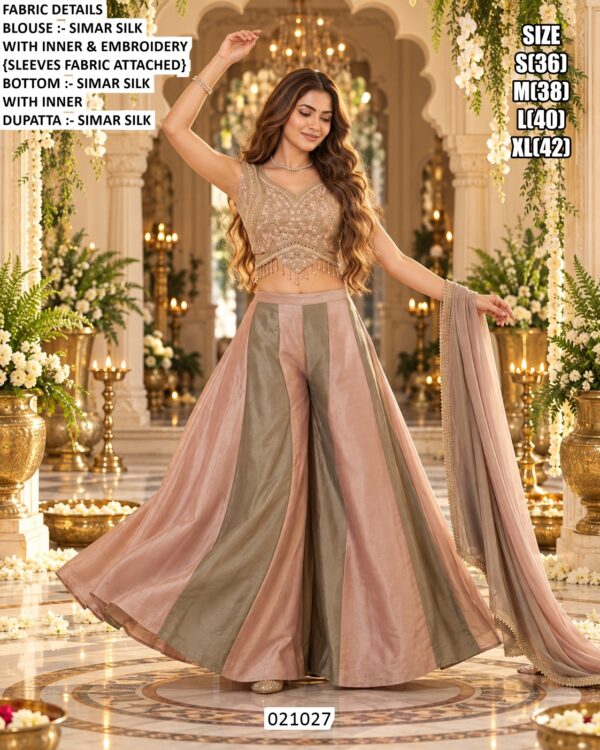 Wedding Wear Designer Set With Dupatta