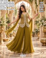 Designer Indo Western Palazzo Set For Women