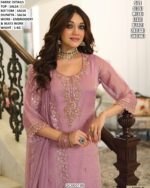 Premium Embroidered Three Piece Suit Set